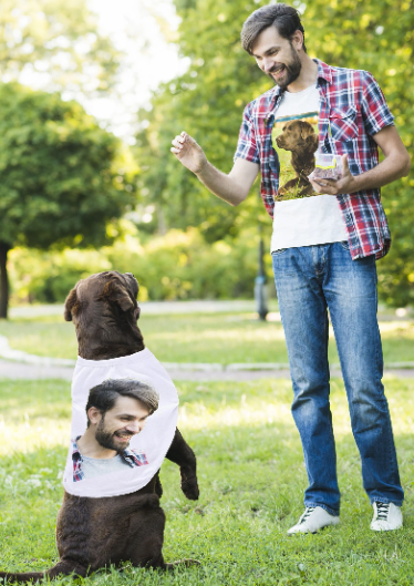 Set de camisetas a juego Perro y Amo