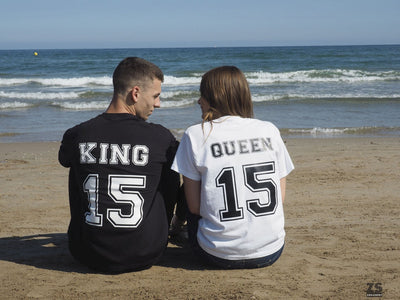 Copia de Camisetas para parejas Queen & King