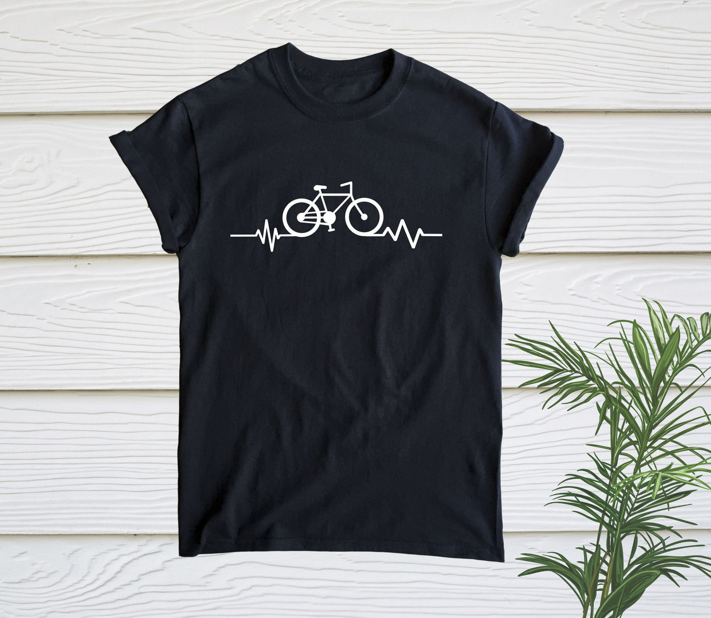 Camiseta pulsaciones de bicicleta