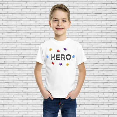 Camisetas familiares concientización del autismo