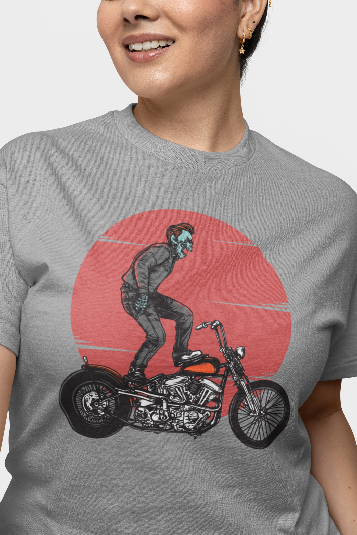 Bike riding Skeleton