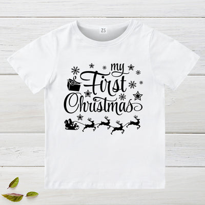 Body o camiseta de bebé "My First Christmas"
