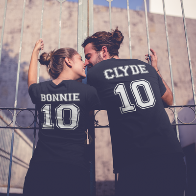 Set de camisetas Bonnie y Clyde
