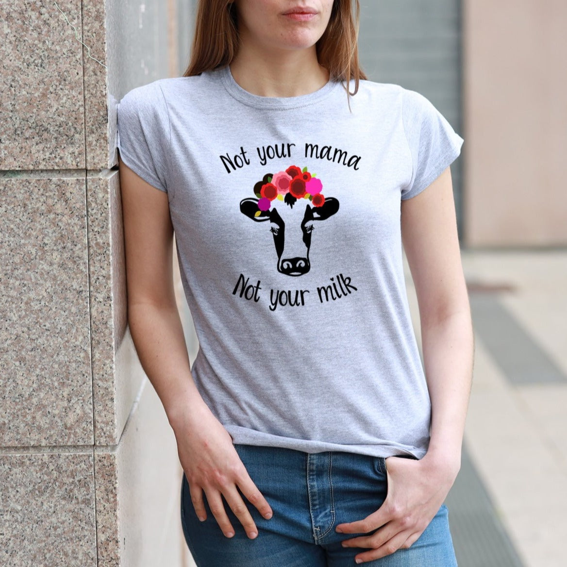 Camiseta ¨Not your mama, not your milk"