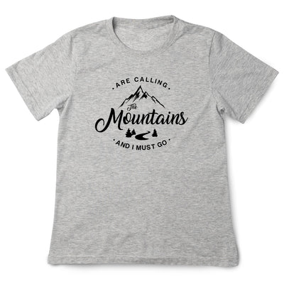 Camiseta Las montañas me llaman