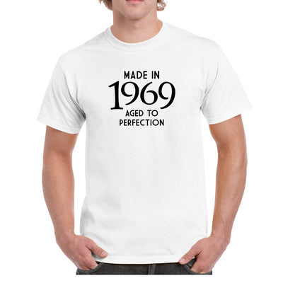 Camiseta Made in 1969. Perzonalízalo con tu año