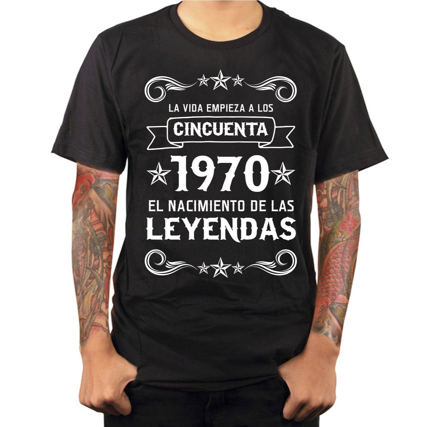 Camiseta para los que cumplen 50 años