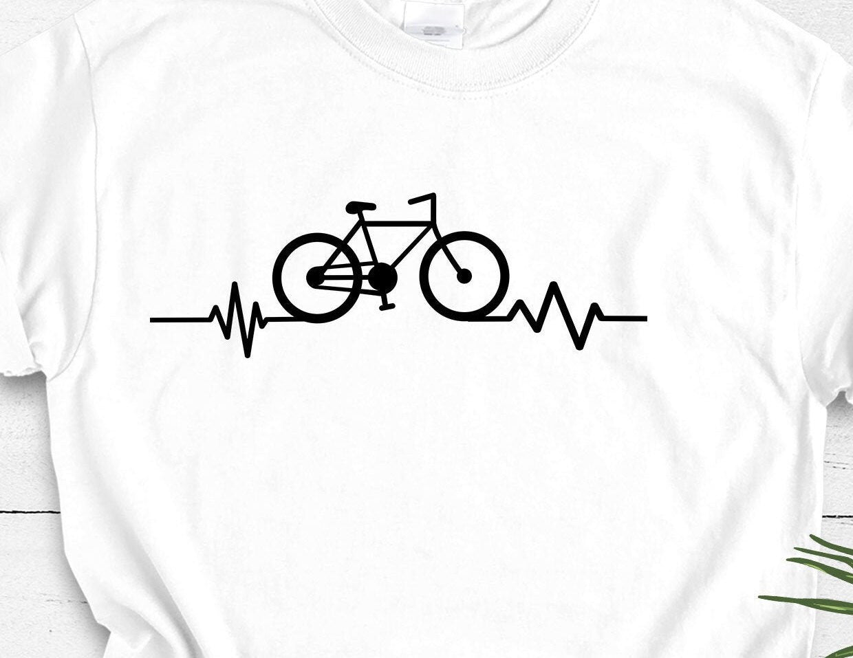 Camiseta pulsaciones de bicicleta